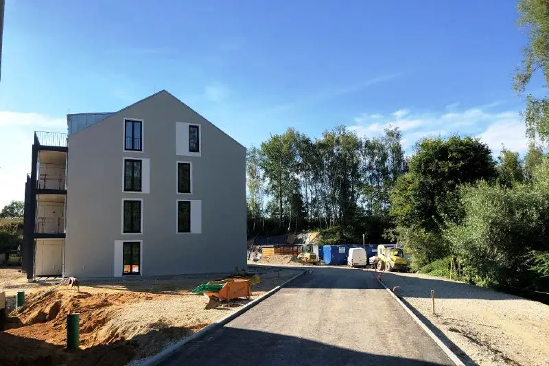 absolut ruhige Lage -- Neubauprojekt "Alte Ziegelei" in Petershausen! Moderne 3-Zimmer Wohnung zu vermieten!