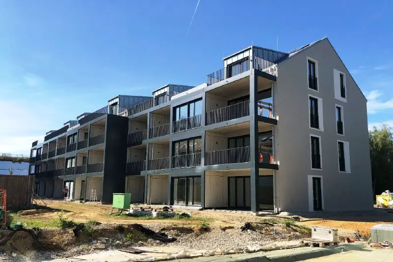 Außenansicht III -- Neubauprojekt "Alte Ziegelei" in Petershausen! Moderne 3-Zimmer Wohnung zu vermieten!