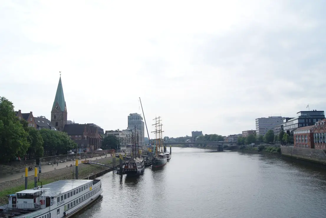 Die Weser -- * NEUSTADT- TEERHOF│Elegante 3-Zimmer Stadtwohnung mit Weserblick
