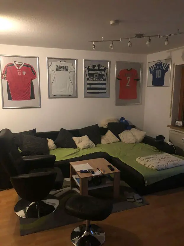 Wohnzimmer -- Gemütliche 2 Zimmerwohnung im EG in Nordstetten