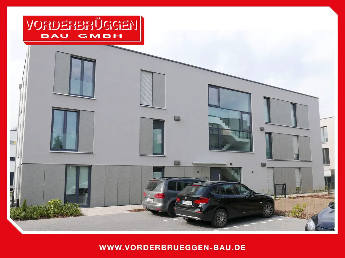 2020_Vorderbrüggen Bau_Strenge -- Zentrumsnahe moderne Erdgeschosswohnung mit 3 ZKB und Garten