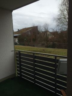 1 -- Gepflegte 3-Zimmer-EG-Wohnung mit Balkon und Einbauküche in Ansbach