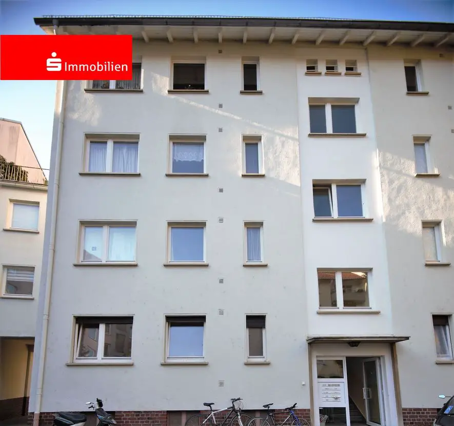 Rückansicht -- Zentraler geht es kaum! Wohntraum im Frankfurter Ostend: Vermietete 5-Zimmerwohnung mit schöner Auf