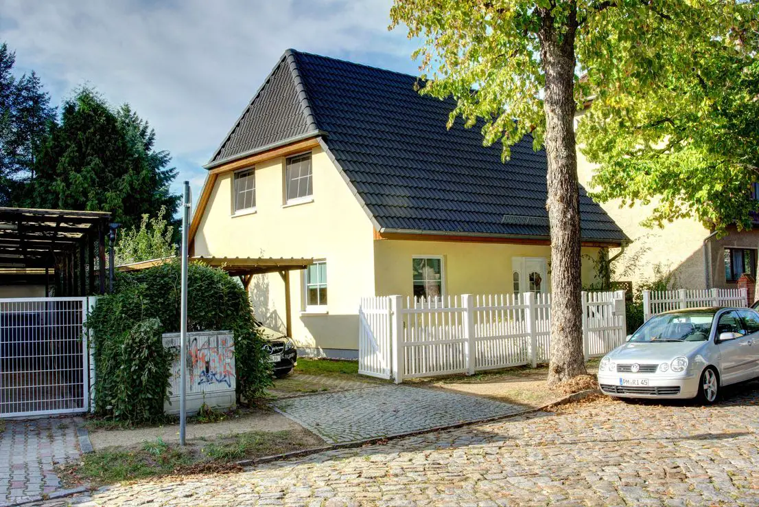 Haus Seite -- Einfamilienhaus im beliebten Musikerviertel in Babelsberg