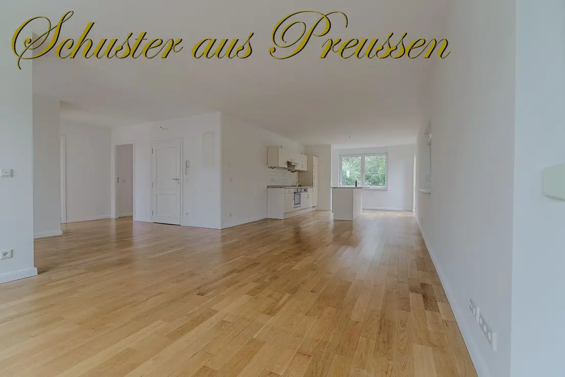 Entrée Wohnen Küche -- Schuster aus Preussen - Altglienicke - wunderschöne Terrassenwohnung, 3 Zimmer, Fussbodenheizung,...