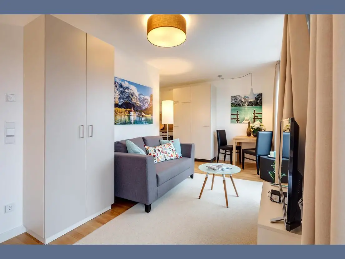 Wohnen 10 -- Möbliert: Top möbliertes Apartment in Milbertshofen