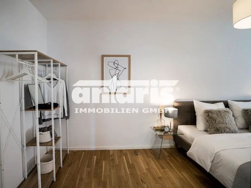 Schlafen Musterwohnung -- antaris Immobilien Dresden GmbH ** Traumhafte 2-Zimmer-Wohnung mitten in der Dresdener City **