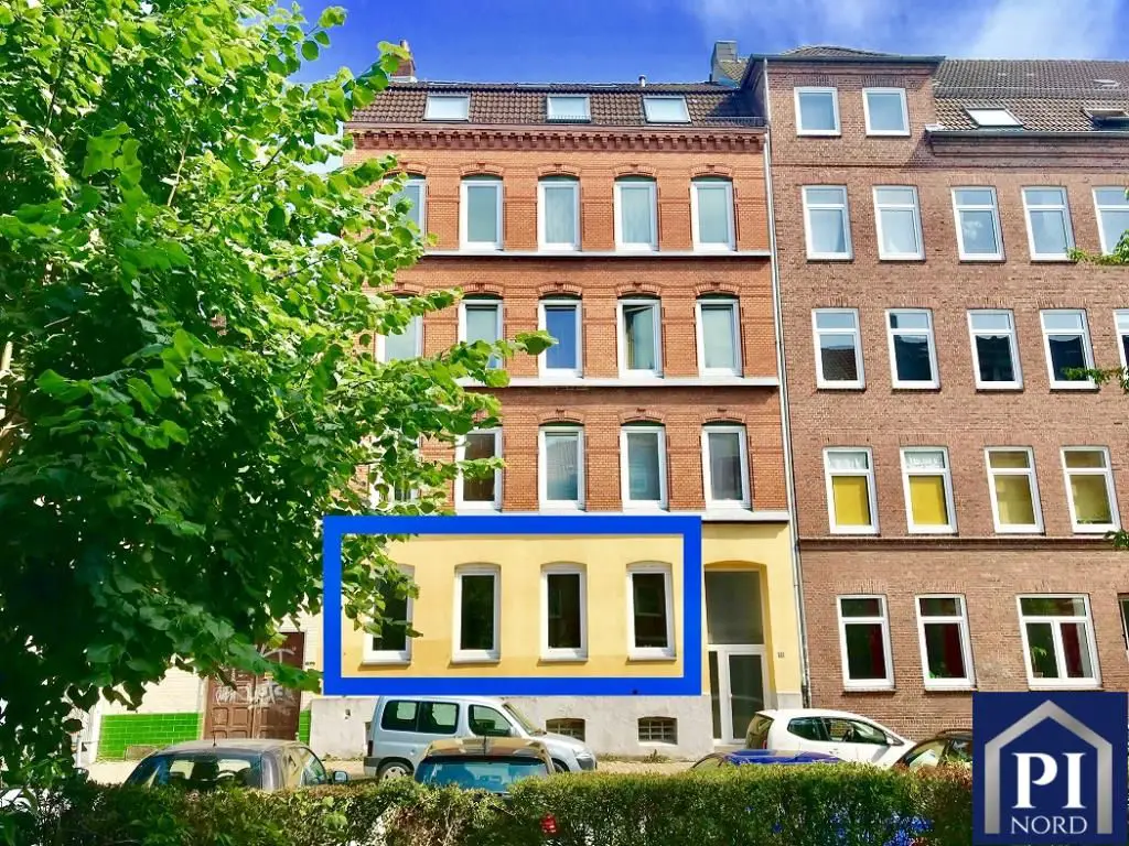 Drei Zimmer zentral  -- Schön geschnittene 3 Zimmer Wohnung am Schrevenpark mit Balkon! Kapitalanlage - Vermietet
