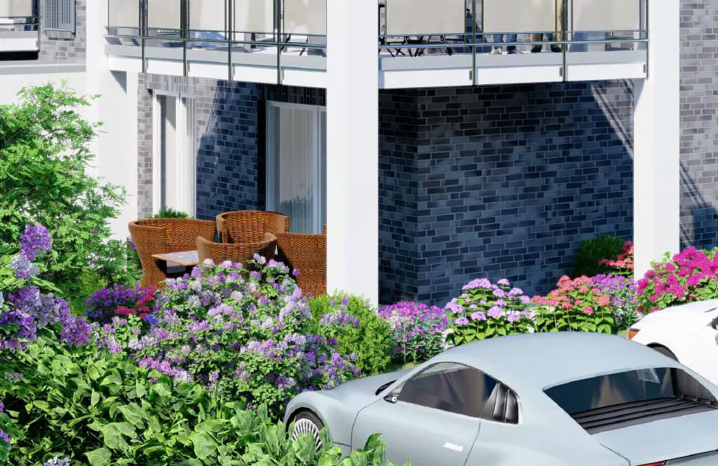 Überdeckte Terrasse -- Barrierefreie Neubauwohnung! Mit Garten, Fußbodenheizung und schlüsselfertiger Übergabe!
