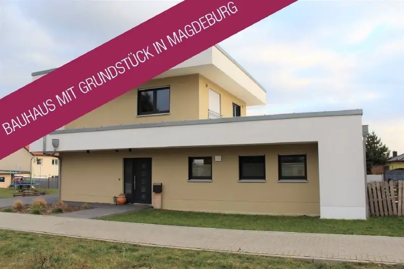 Beispiel Bauhaus bauen in M... -- Exklusives Grundstück in Sudenburg!