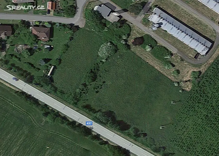 Prodej  stavebního pozemku 644 m², Dolní Újezd - Staměřice, okres Přerov