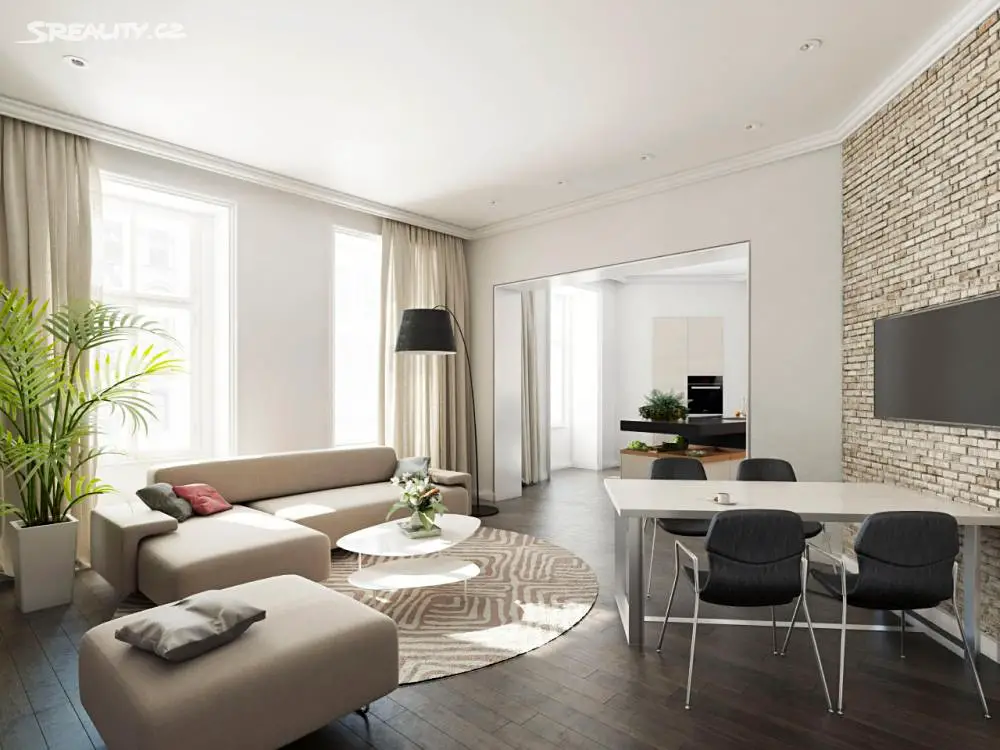 Prodej bytu 5+1 193 m², Malátova, Praha 5 - Smíchov