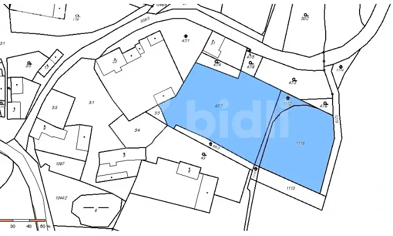 Prodej  stavebního pozemku 4 669 m², Puclice - Malý Malahov, okres Domažlice