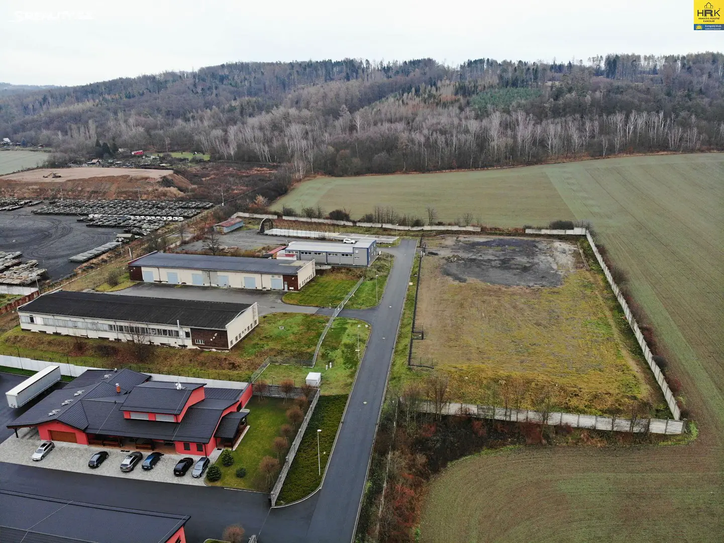 Prodej  komerčního pozemku 5 484 m², Průmyslová, Šternberk