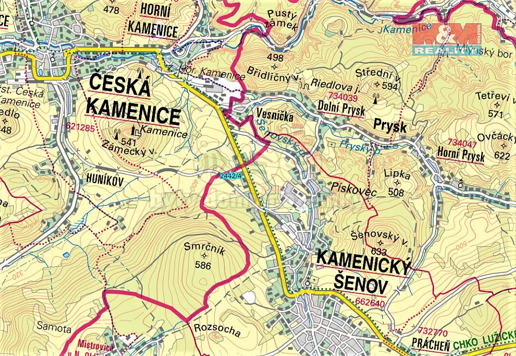 Kamenický Šenov, okres Česká Lípa