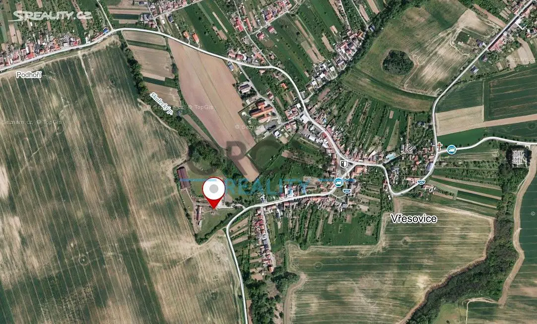 Prodej  pozemku 615 m², Vřesovice, okres Hodonín