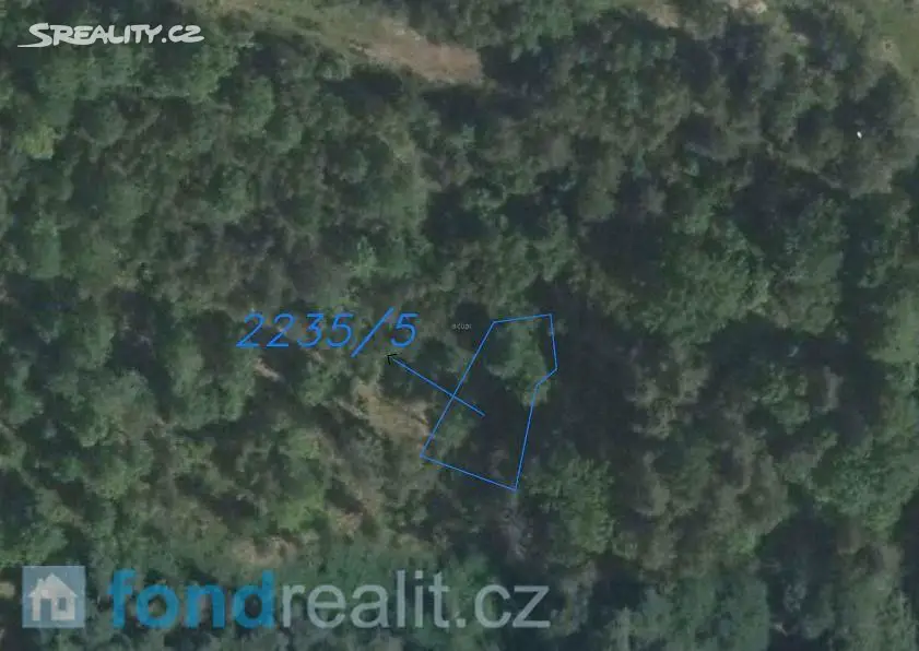 Prodej  lesa 167 m², Suchdol nad Lužnicí, okres Jindřichův Hradec