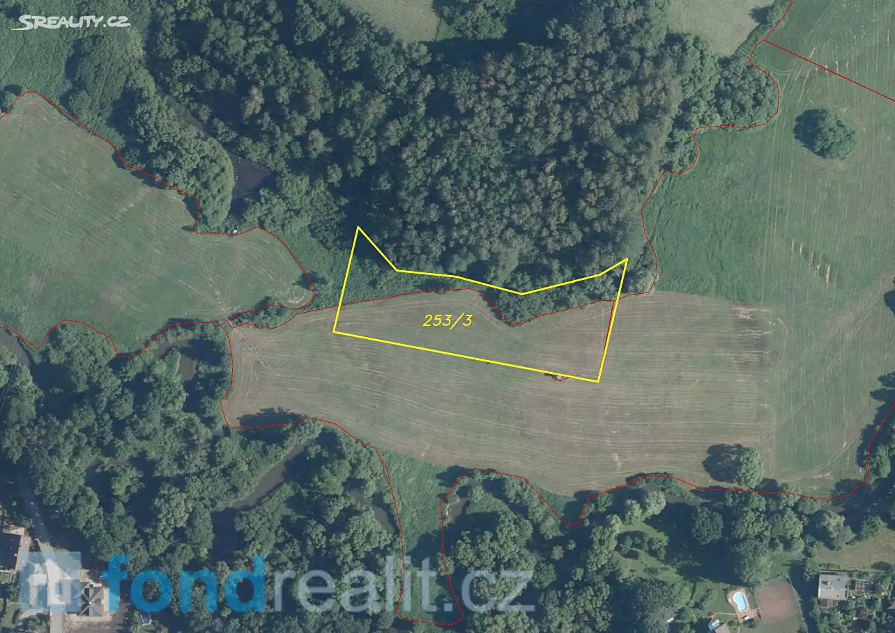 Prodej  pozemku 5 581 m², Česká Lípa, okres Česká Lípa