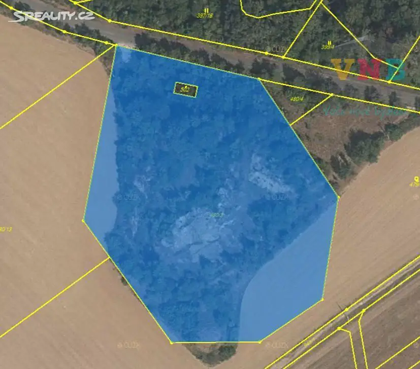 Prodej  pozemku 11 459 m², Kokory, okres Přerov