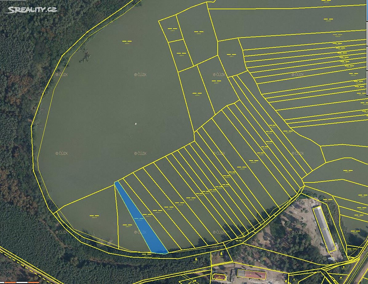 Prodej  rybníku (vodní plochy) 2 419 m², Bzenec, okres Hodonín