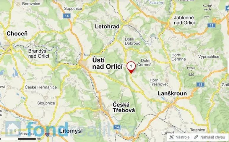 Dolní Dobrouč, Ústí nad Orlicí