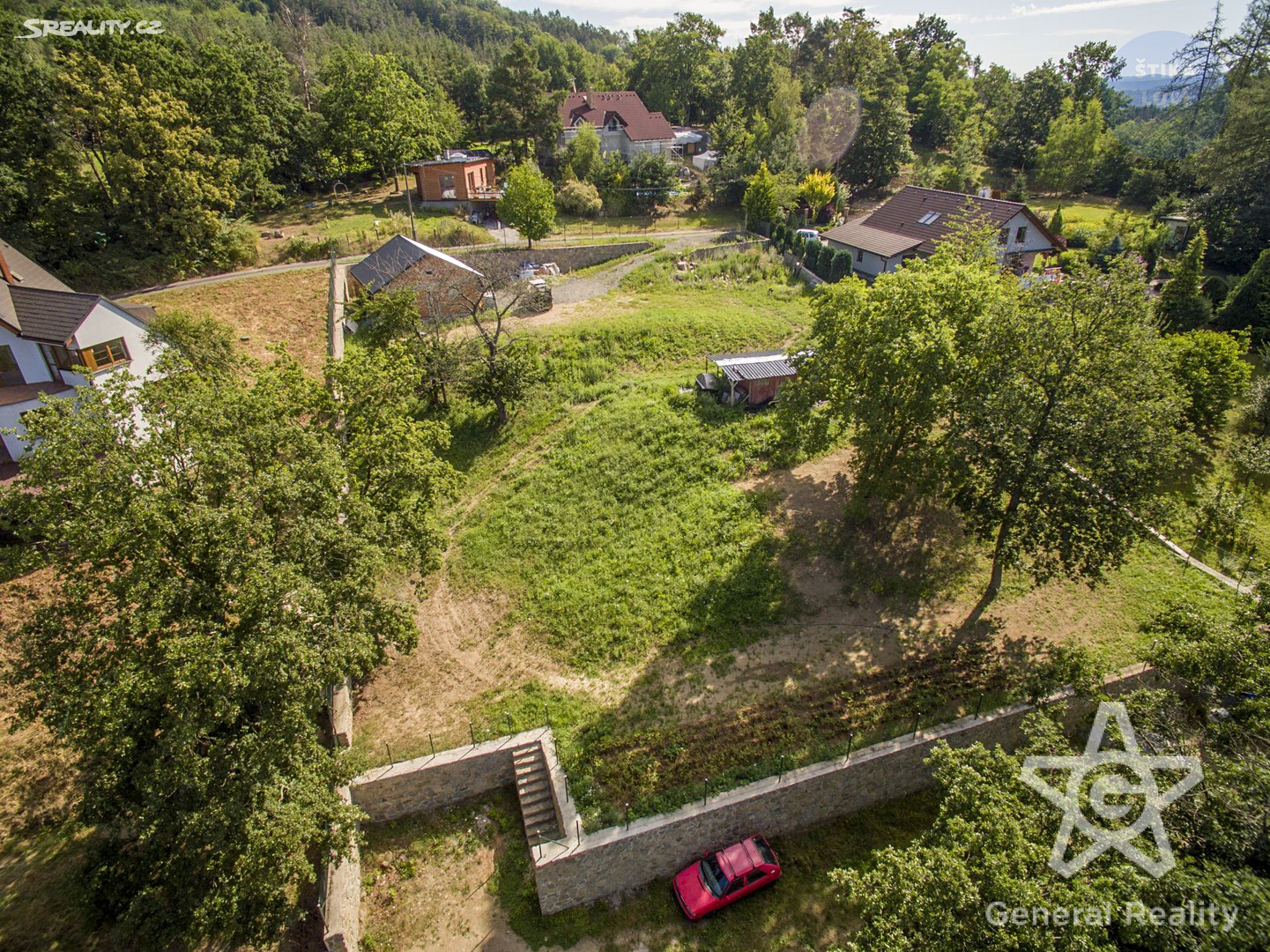 Prodej  stavebního pozemku 2 325 m², Řehenice, okres Benešov