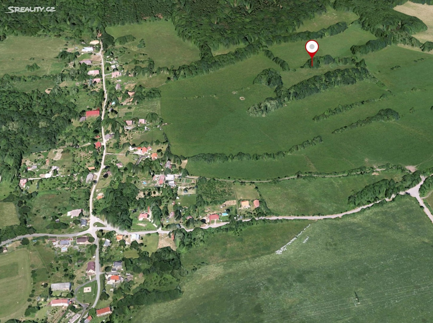 Prodej  lesa 452 m², Kozly, okres Česká Lípa