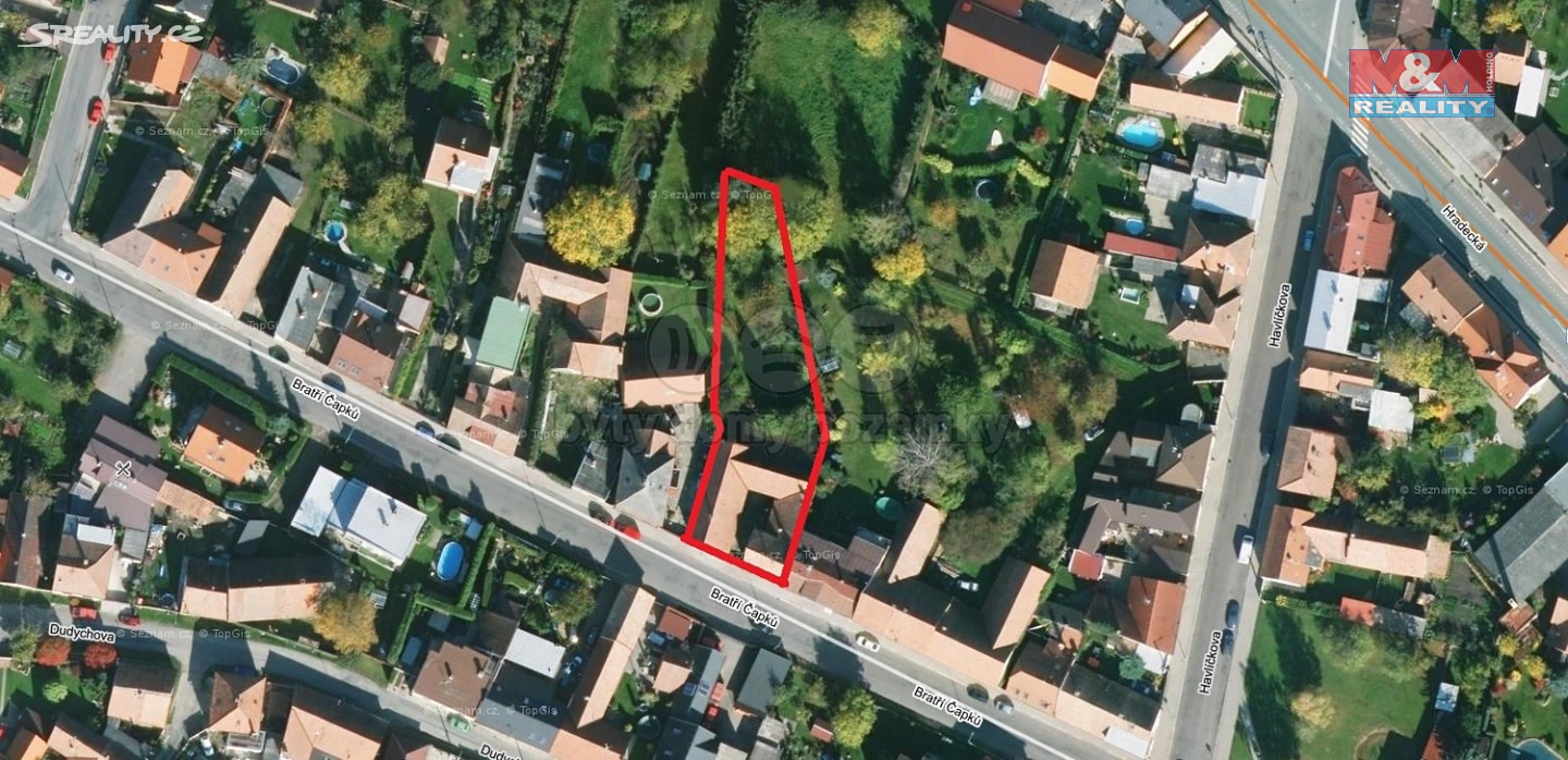 Prodej  rodinného domu 1 272 m², pozemek 1 272 m², Bratří Čapků, Holice
