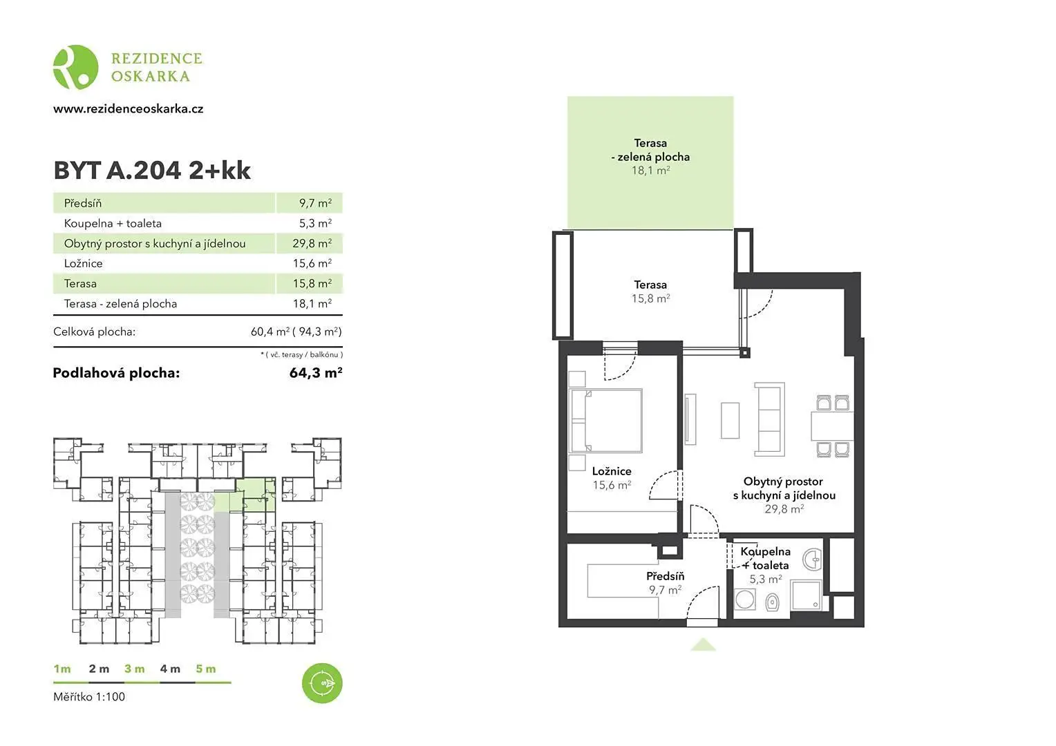 Prodej bytu 2+kk 65 m², České Budějovice - České Budějovice 2, okres České Budějovice