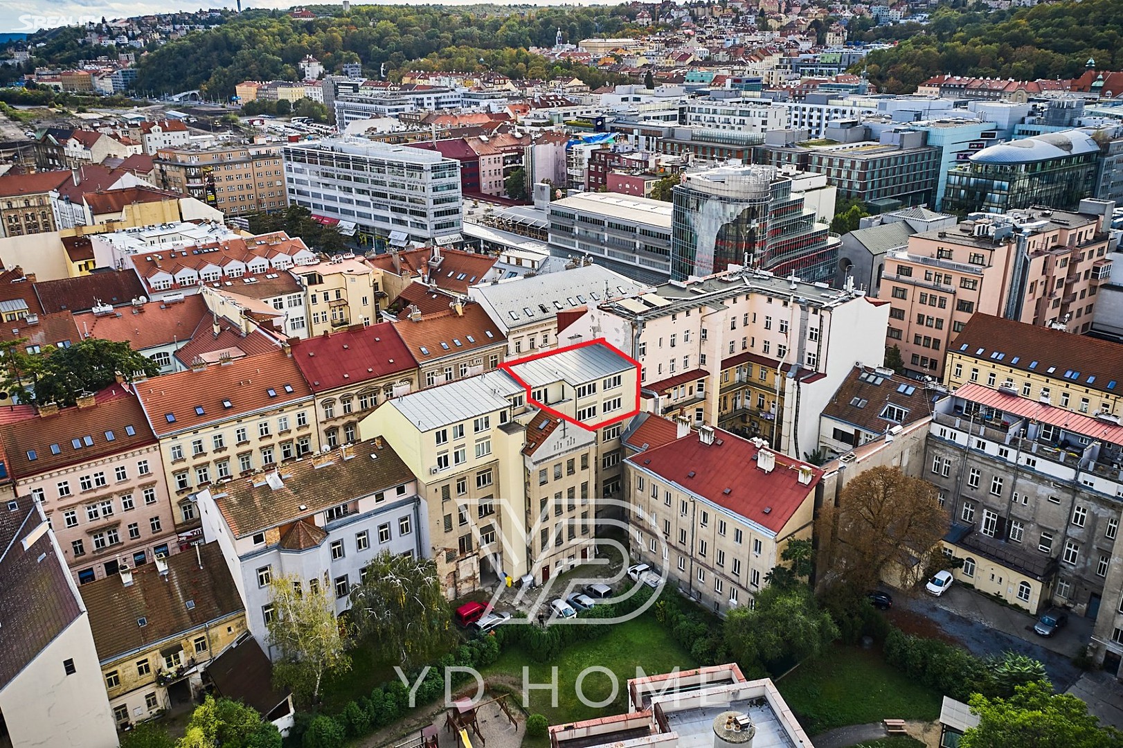 Prodej bytu 6 pokojů a více 296 m², Lidická, Praha 5 - Smíchov