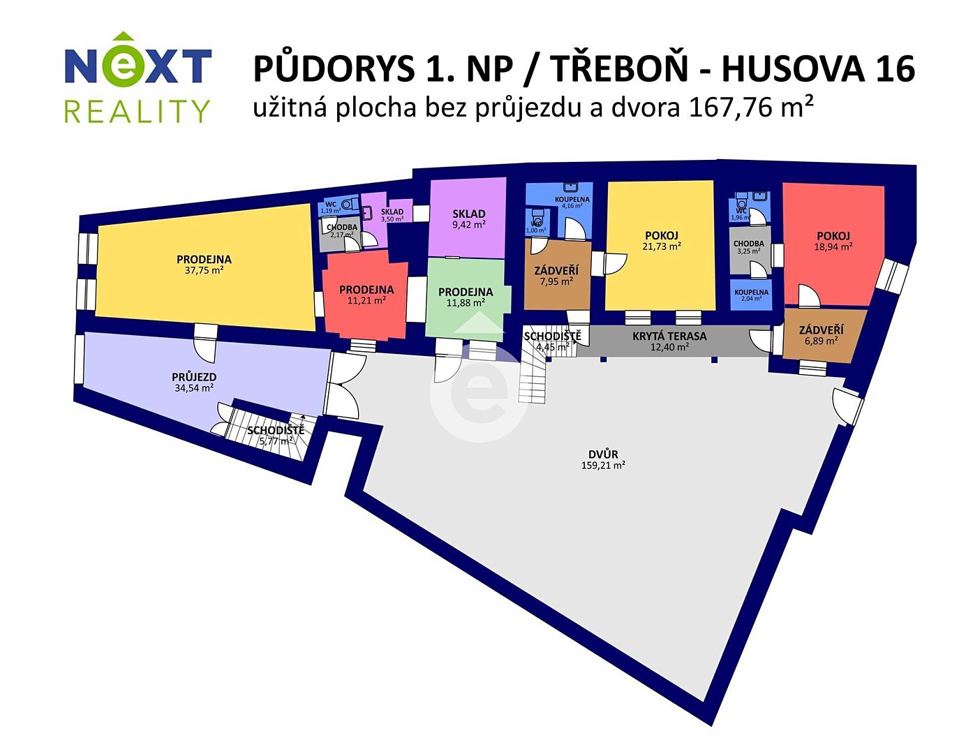 Prodej  rodinného domu 400 m², pozemek 194 m², Třeboň - Třeboň I, okres Jindřichův Hradec