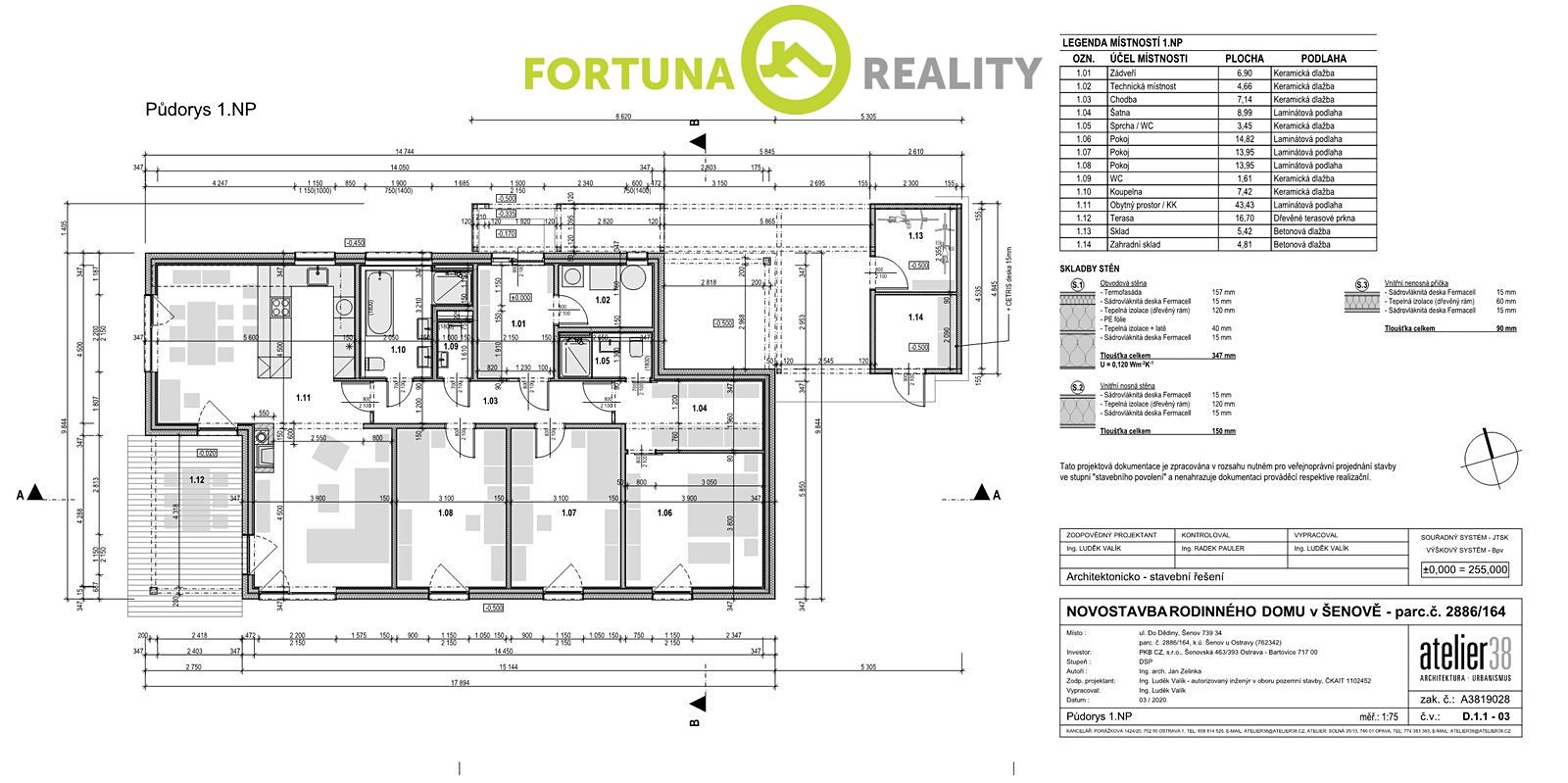 Prodej  rodinného domu 139 m², pozemek 1 018 m², Šenov, okres Ostrava-město