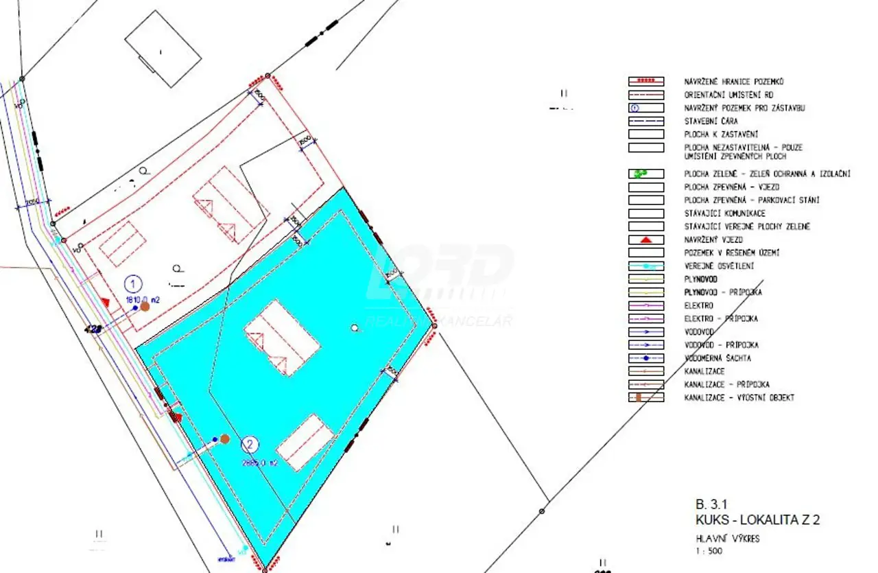 Prodej  stavebního pozemku 6 108 m², Kuks, okres Trutnov
