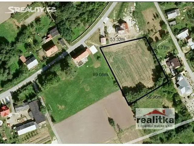 Prodej  stavebního pozemku 4 428 m², K Celnici, Opava - Vávrovice