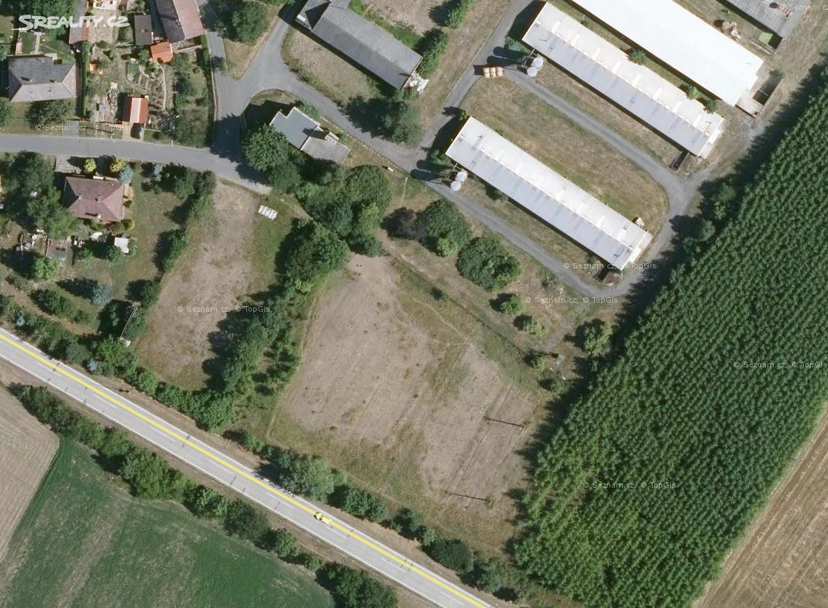 Prodej  komerčního pozemku 644 m², Dolní Újezd - Staměřice, okres Přerov