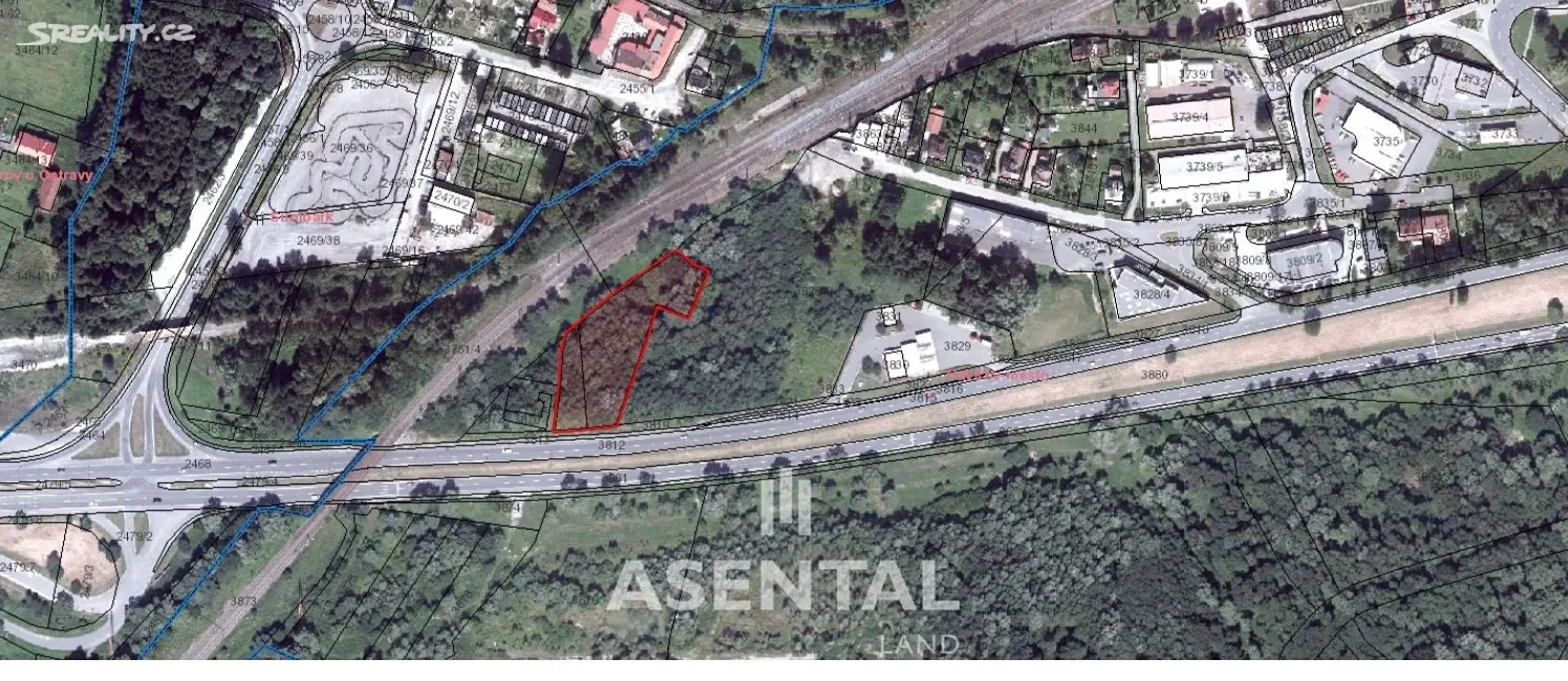 Prodej  komerčního pozemku 4 091 m², Ostravská, Havířov