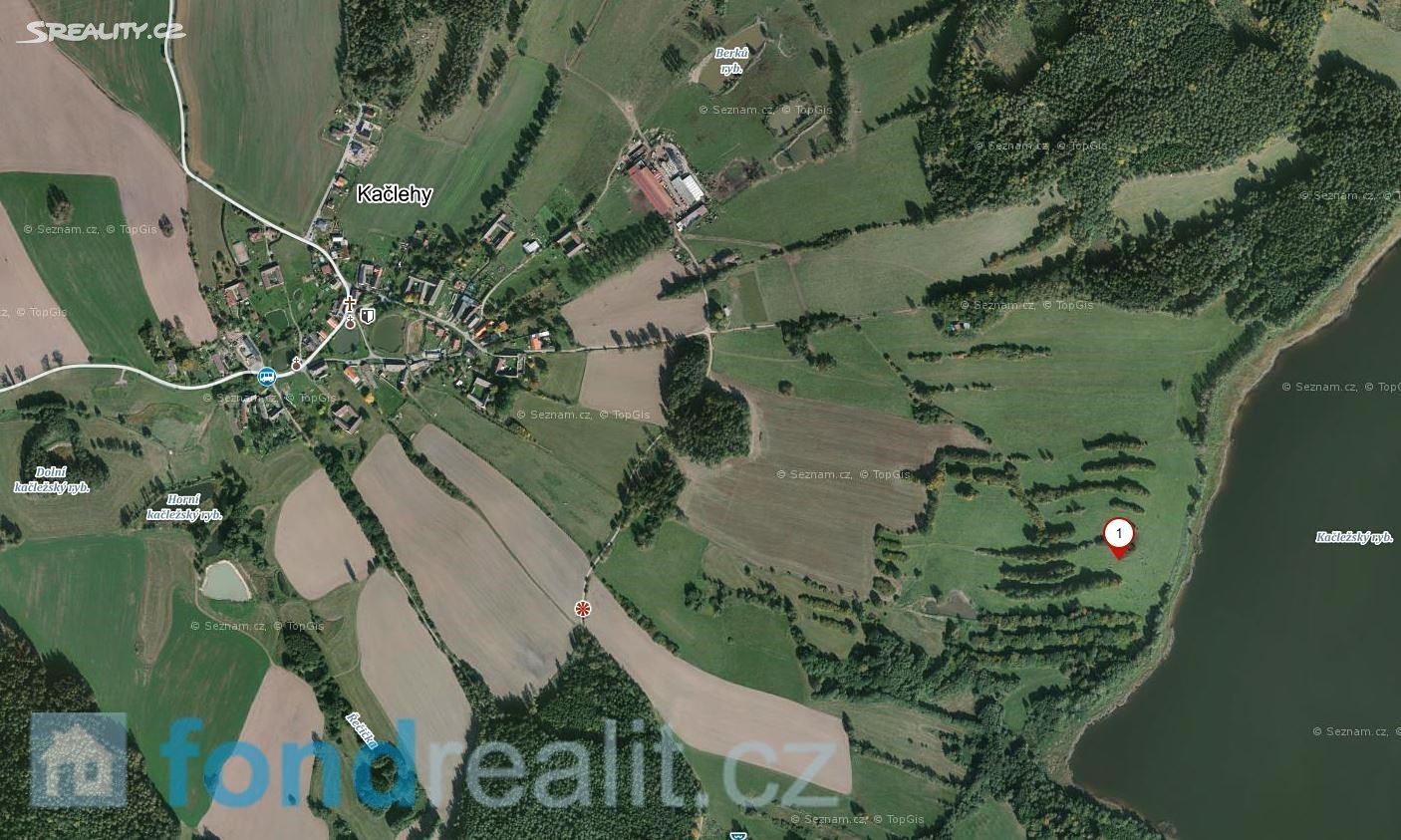 Prodej  pozemku 5 165 m², Kačlehy, okres Jindřichův Hradec