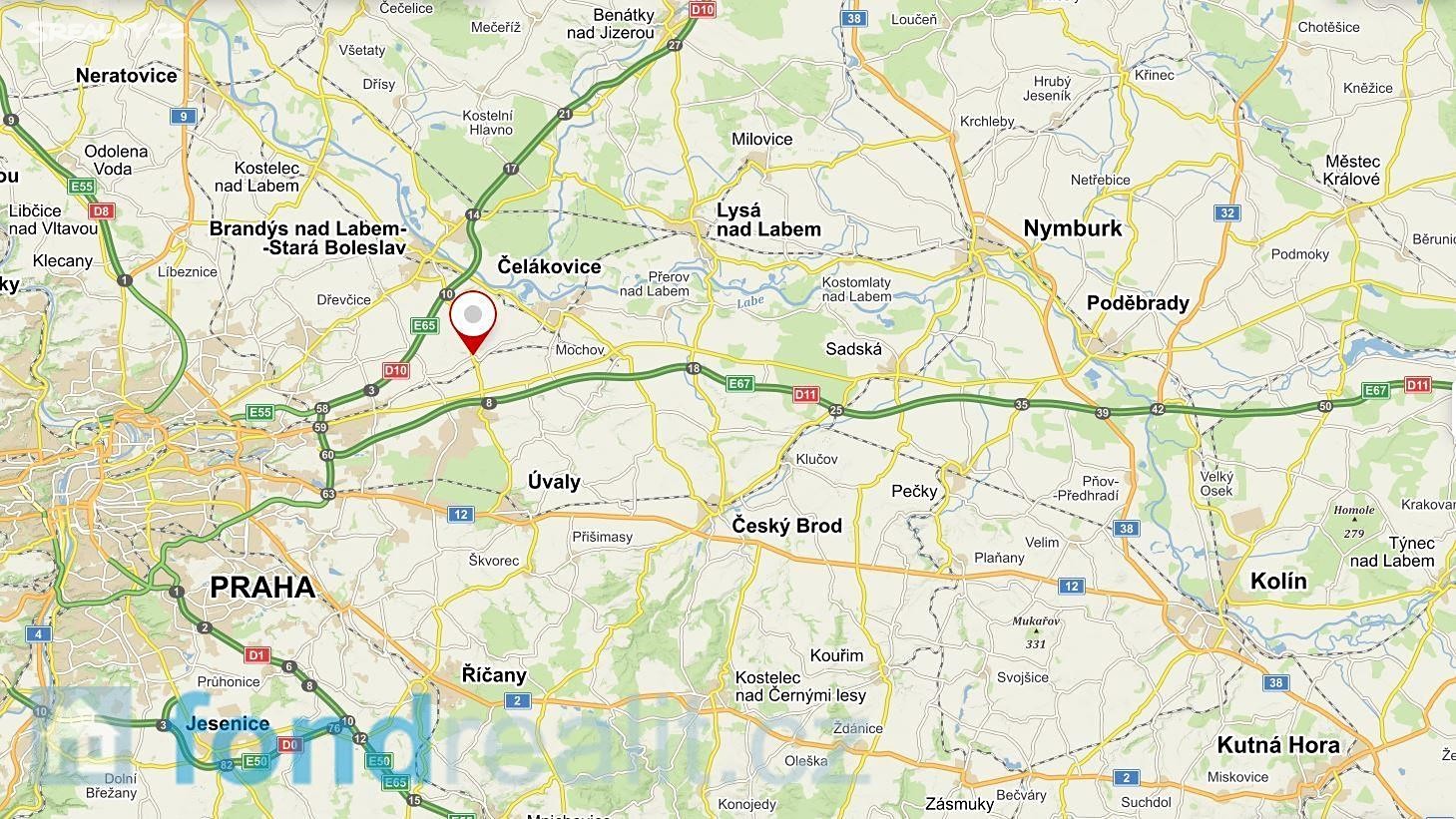 Prodej  pozemku 2 409 m², Zeleneč, okres Praha-východ