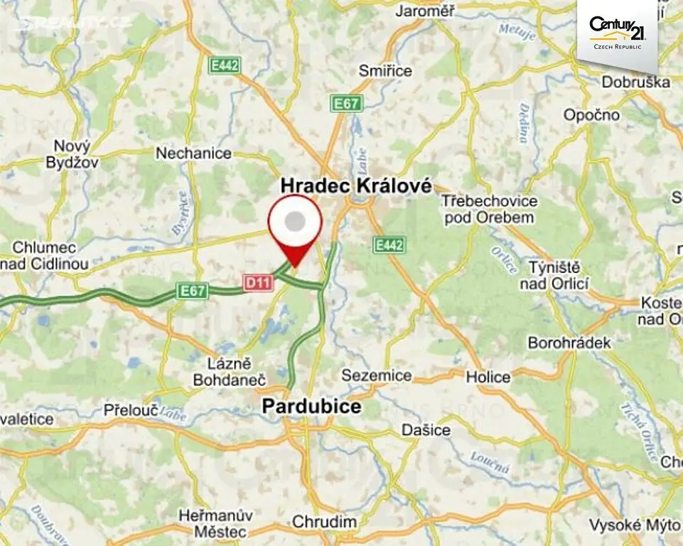 Prodej  pole 8 831 m², Libišany, okres Pardubice