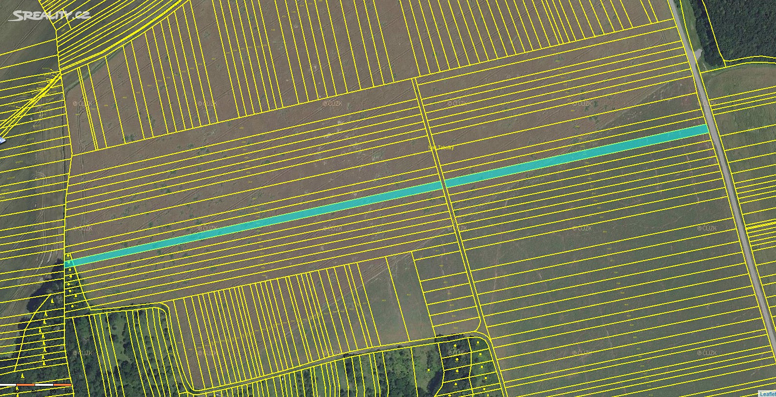 Prodej  pole 5 909 m², Hradčovice, okres Uherské Hradiště