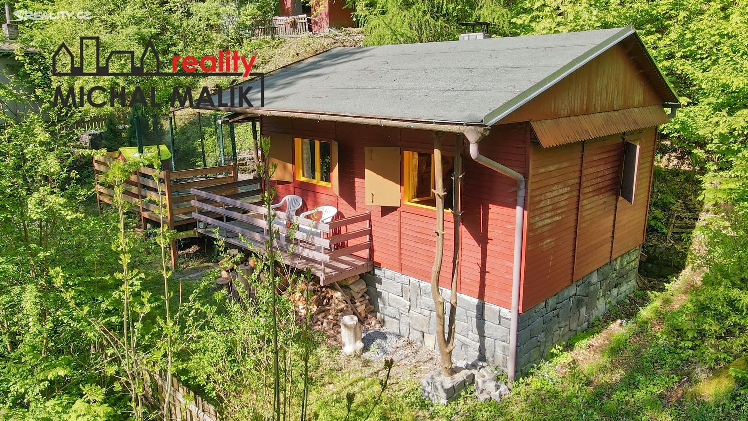 Prodej  chaty 21 m², pozemek 27 m², Olšovec - Boňkov, okres Přerov