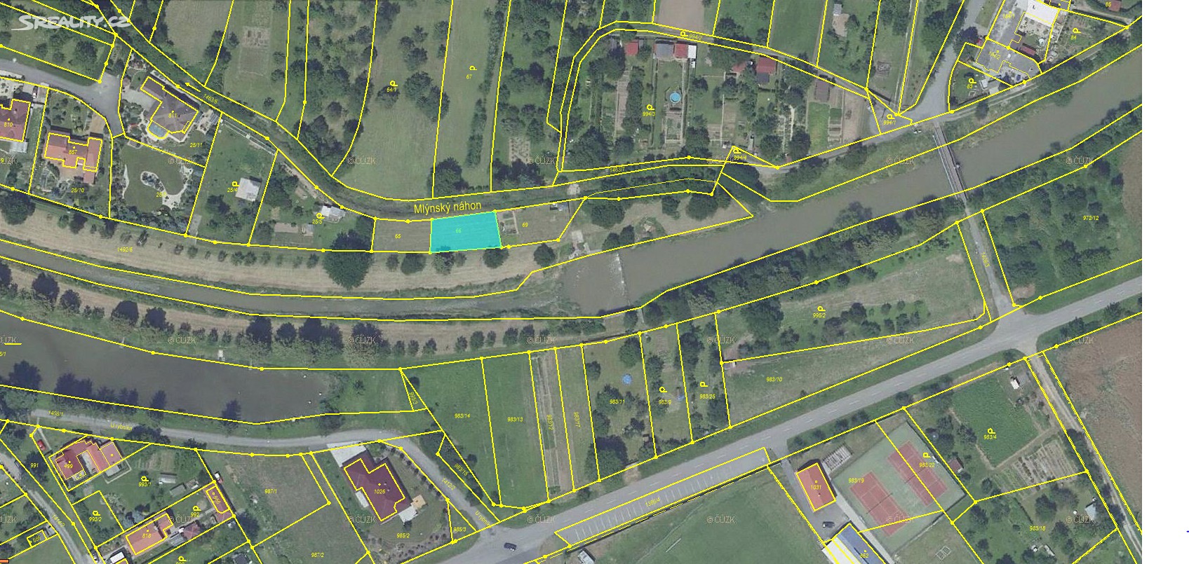 Prodej  zahrady 331 m², Horní Moštěnice, okres Přerov