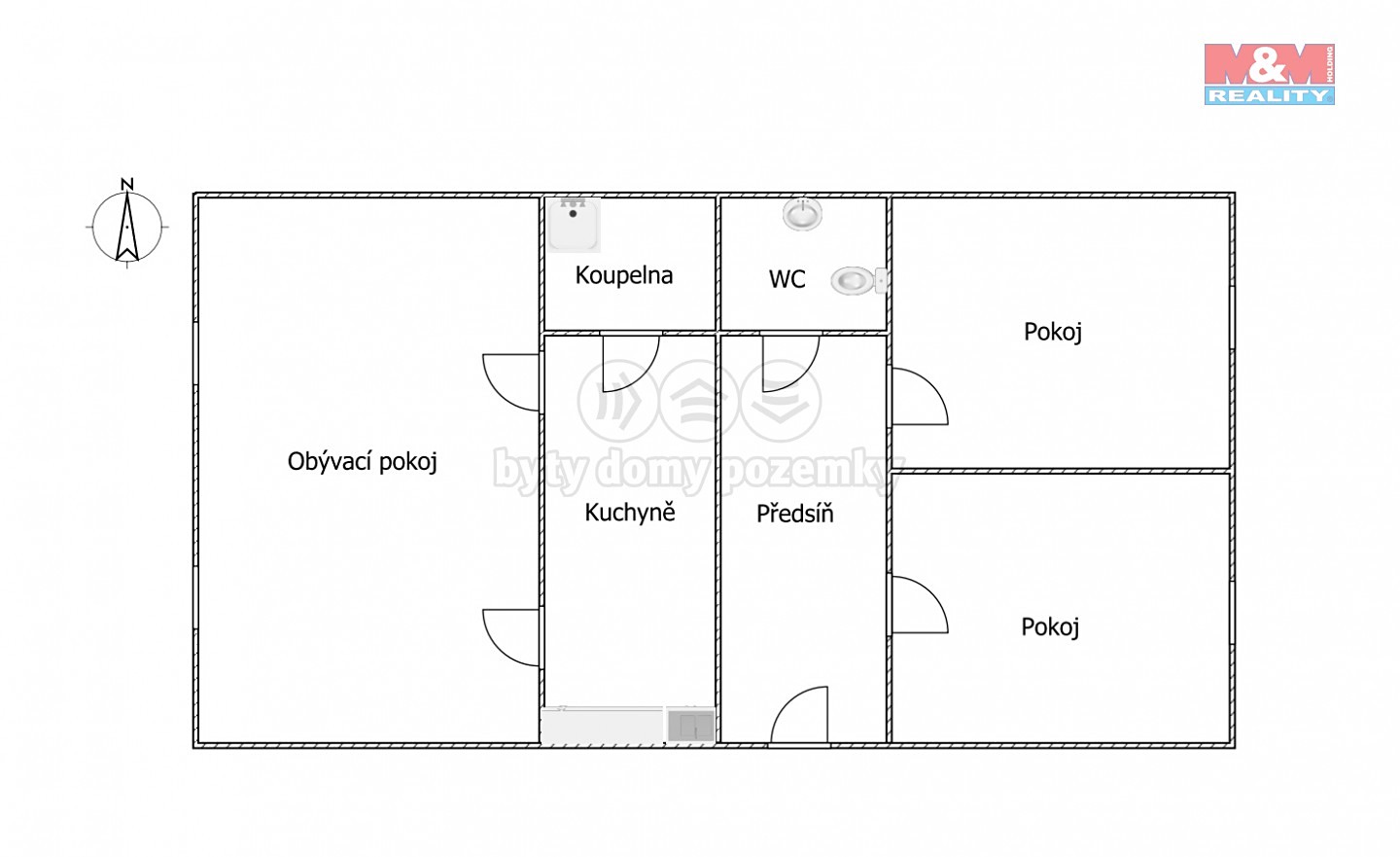 Prodej bytu 3+kk 87 m², Na Plzeňce, Praha 5 - Smíchov
