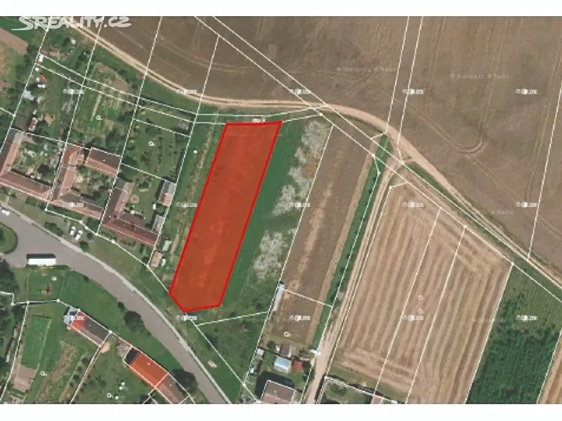 Prodej  stavebního pozemku 1 911 m², Přešovice, okres Třebíč