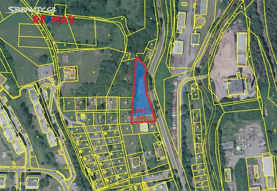 Prodej  stavebního pozemku 2 685 m², Vimperk, okres Prachatice
