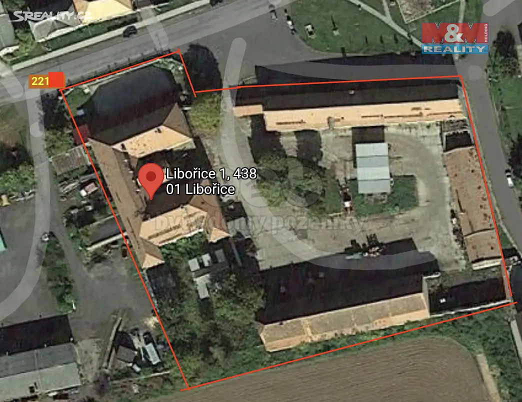 Prodej  komerčního pozemku 7 166 m², Libořice, okres Louny