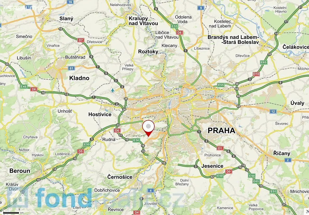 Prodej  pozemku 880 m², Praha