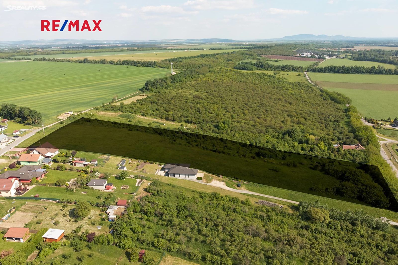Prodej  stavebního pozemku 16 353 m², Medlov, okres Brno-venkov