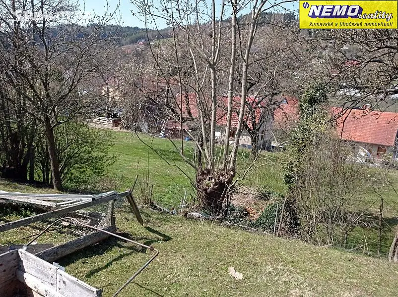 Prodej  stavebního pozemku 5 421 m², Vlachovo Březí, okres Prachatice