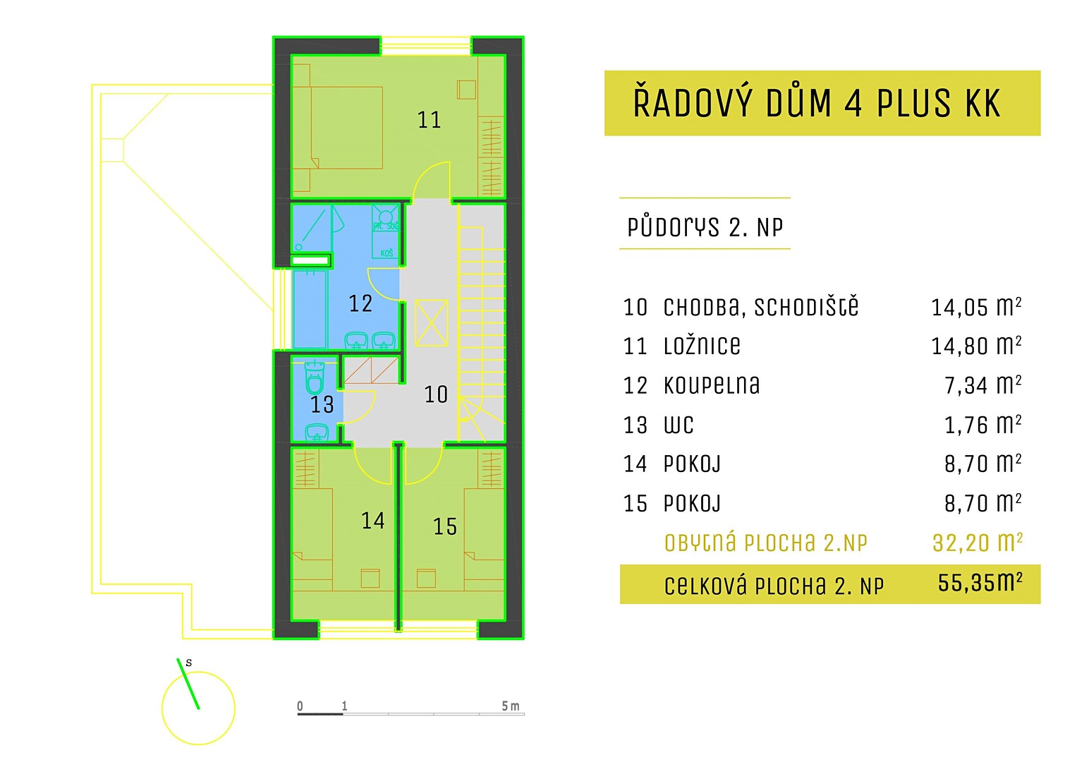 Prodej  rodinného domu 145 m², pozemek 299 m², K. Čapka, Jevíčko